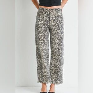 Leopard Print Pants